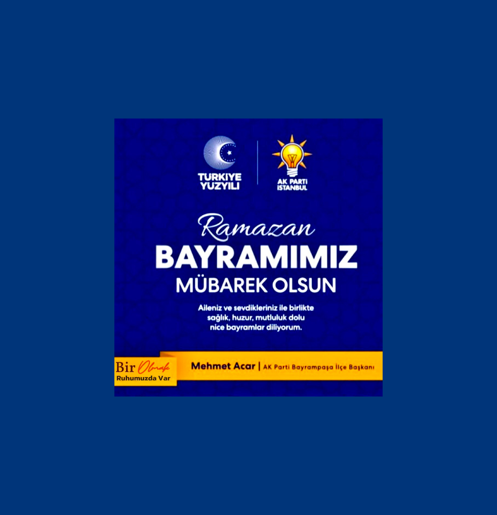 Mehmet Acar’dan Bayram Tebriği ve Bayramlaşma Daveti