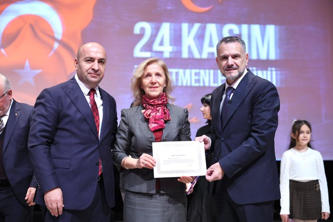 24 Kasım Öğretmenler Günü programına katıldık. 📍 Mehmet Akif Ersoy Kültür Merkezi