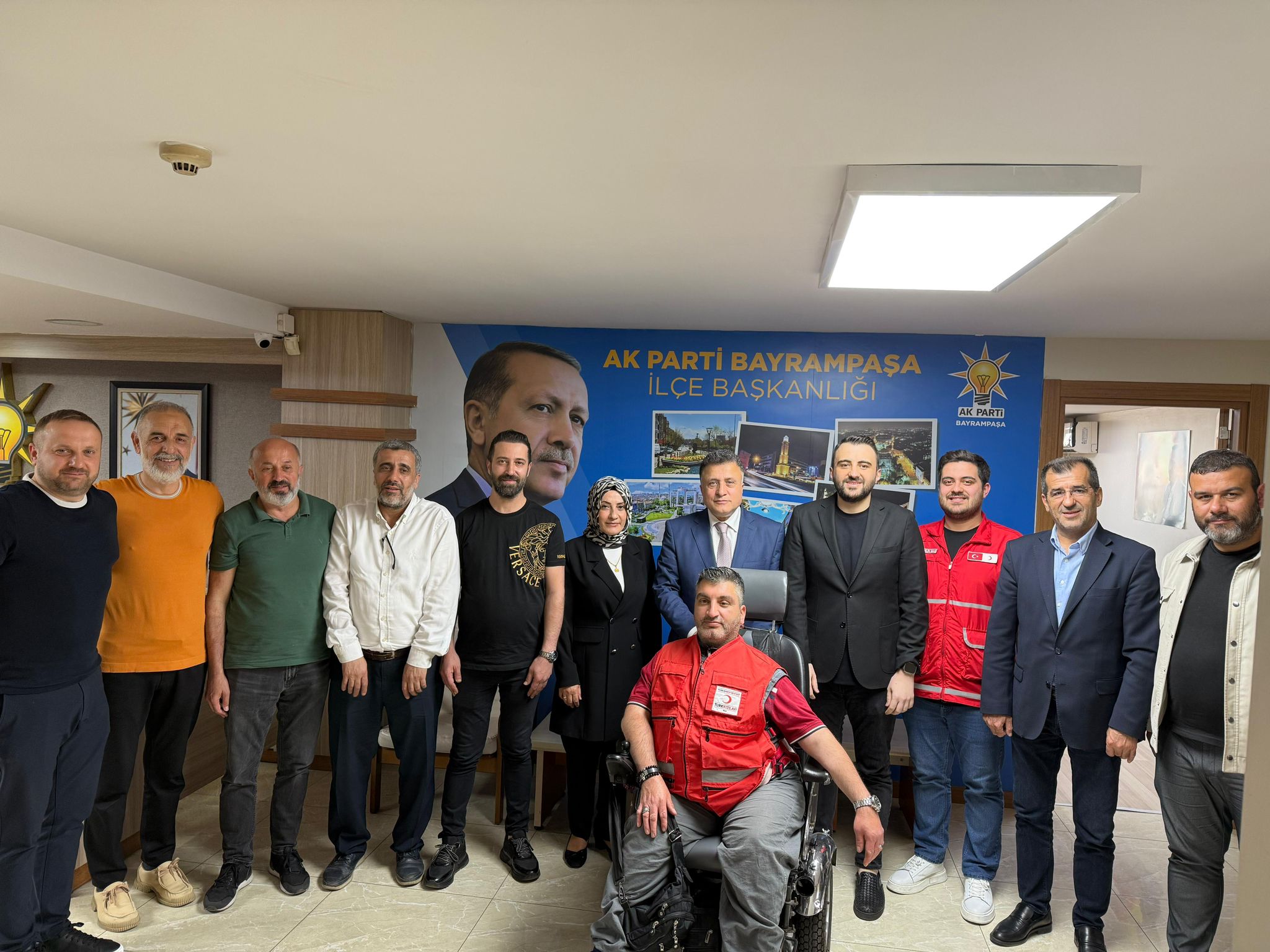 Bayrampaşa Kızılay İlçe Başkanı ve Yönetiminin Ziyareti