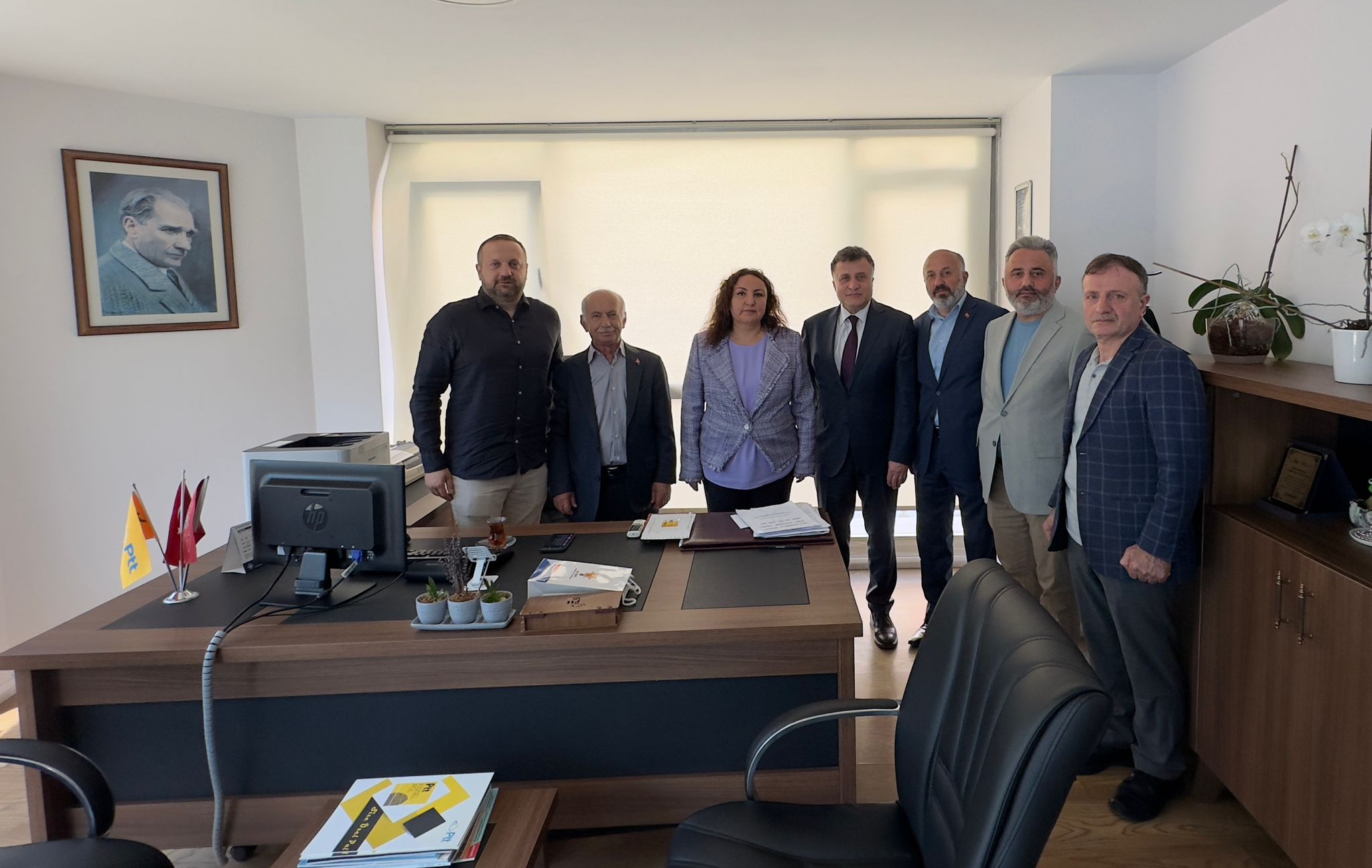 Bayrampaşa  PTT Merkez Şubesine ziyaret.