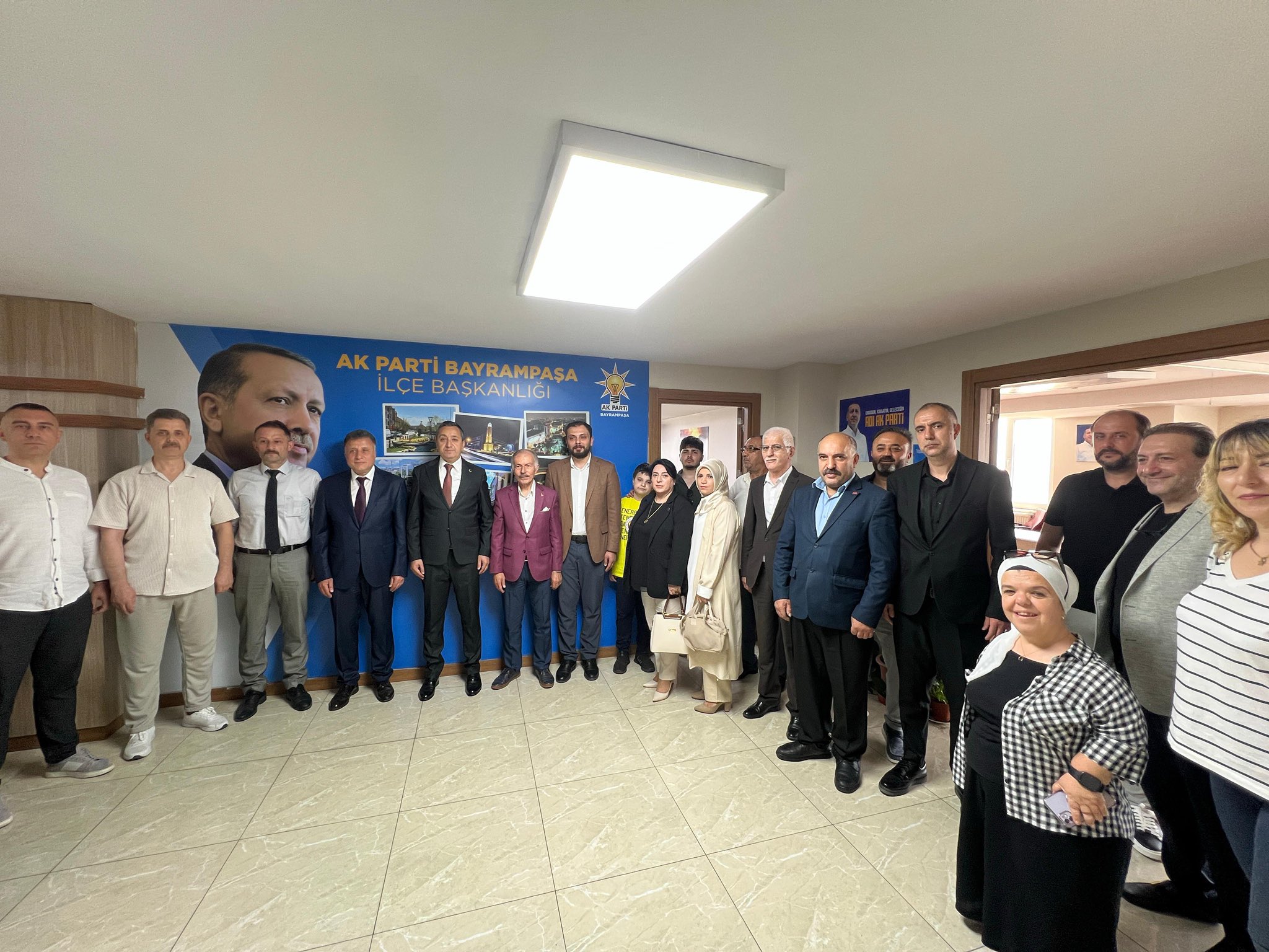 İlçe Başkanlığımıza Bayram Ziyareti