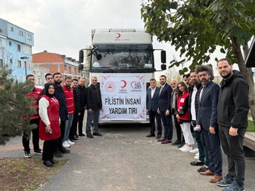 Bugün Bayrampaşa’dan Filistin’e uzanan bir iyilik yolculuğuna daha hep birlikte imza att