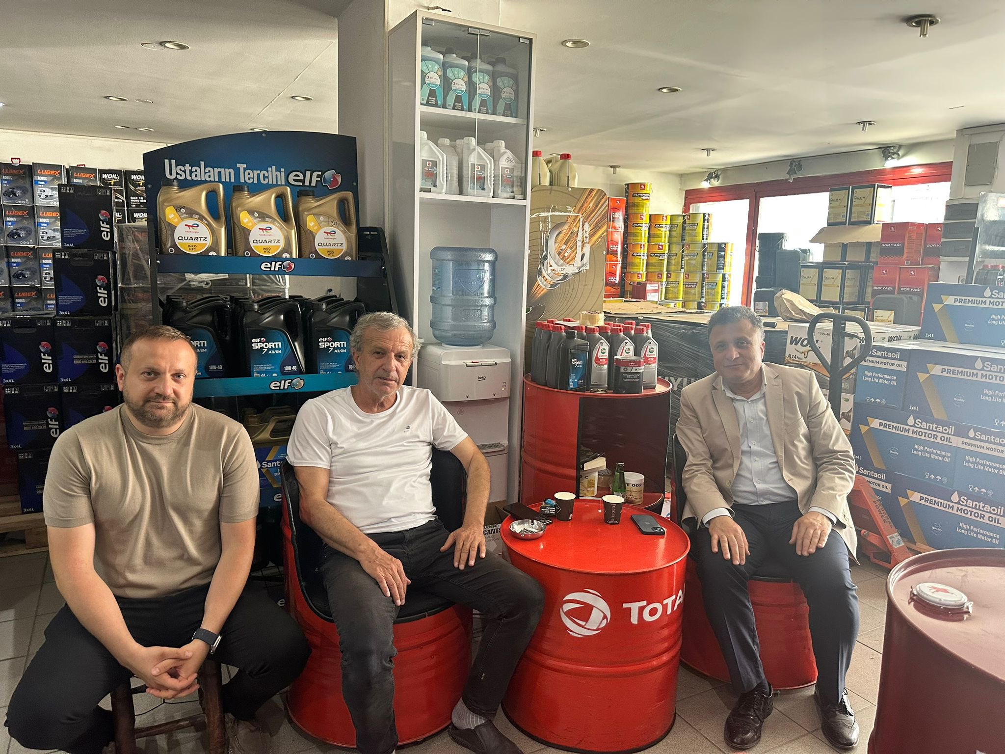 İlçe Kurucu Yönetim Kurulu Üyelerimizden Sayın Nihat Dallı’ya ziyaret