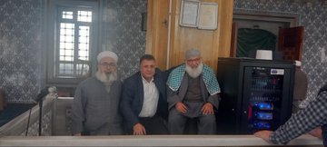 Muradiye Camii’nde cemaatimizle biraraya geldik.