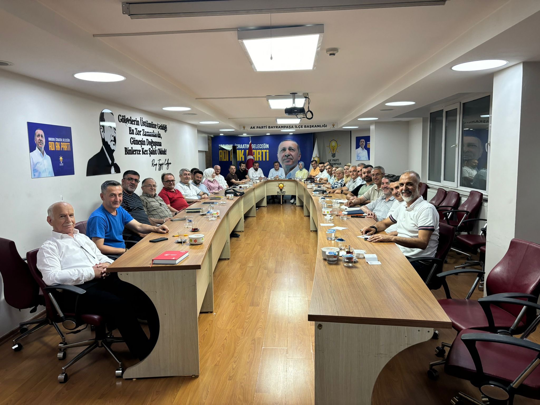 Haftalık toplantılarımıza devam ediyoruz