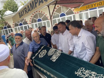 Muhammet Gürek’in cenaze namazına katılım sağladık.