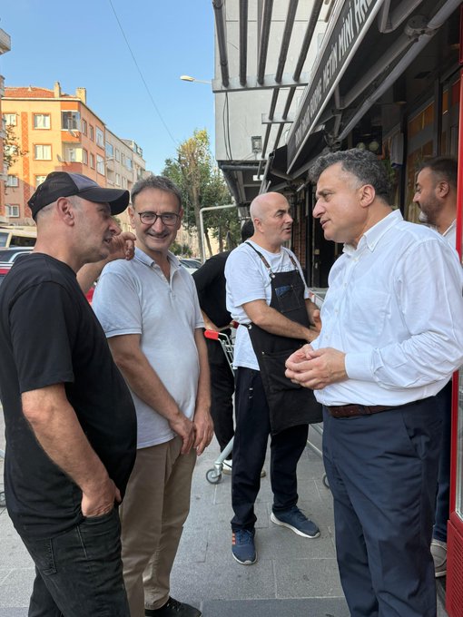 Yıldırım Mahallesi Ali Fuat Başgil Caddesi’nde esnaflarımızı ziyaret ettik.