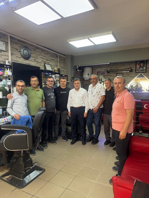 Kartaltepe Mahallemizde, Teşkilat mensuplarımız ve Meclis Üyemiz Turgay Çetin ile birlikte esnaflarımızı ziyaret ettik
