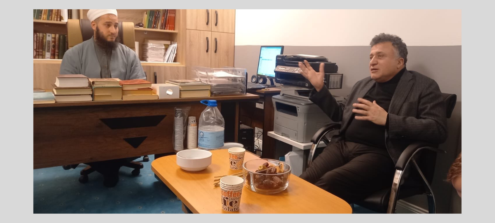 Yenidoğan Vatan Camii’nde Öğle Namazı ve Cemaatimiz ile Kur’an Kursu Öğrencileriyle Gönül Sohbeti