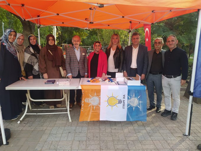 Sabri Akpınar Parkı’nda AKNokta standımızla hemşehrilerimizle bir araya geldik