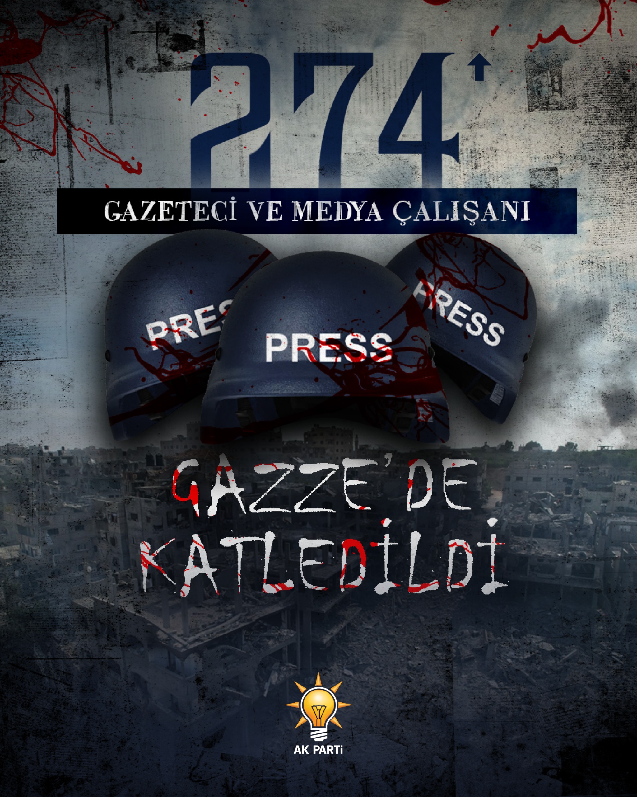 Gazze’de dökülen her damla kanın hesabı sorulacak.