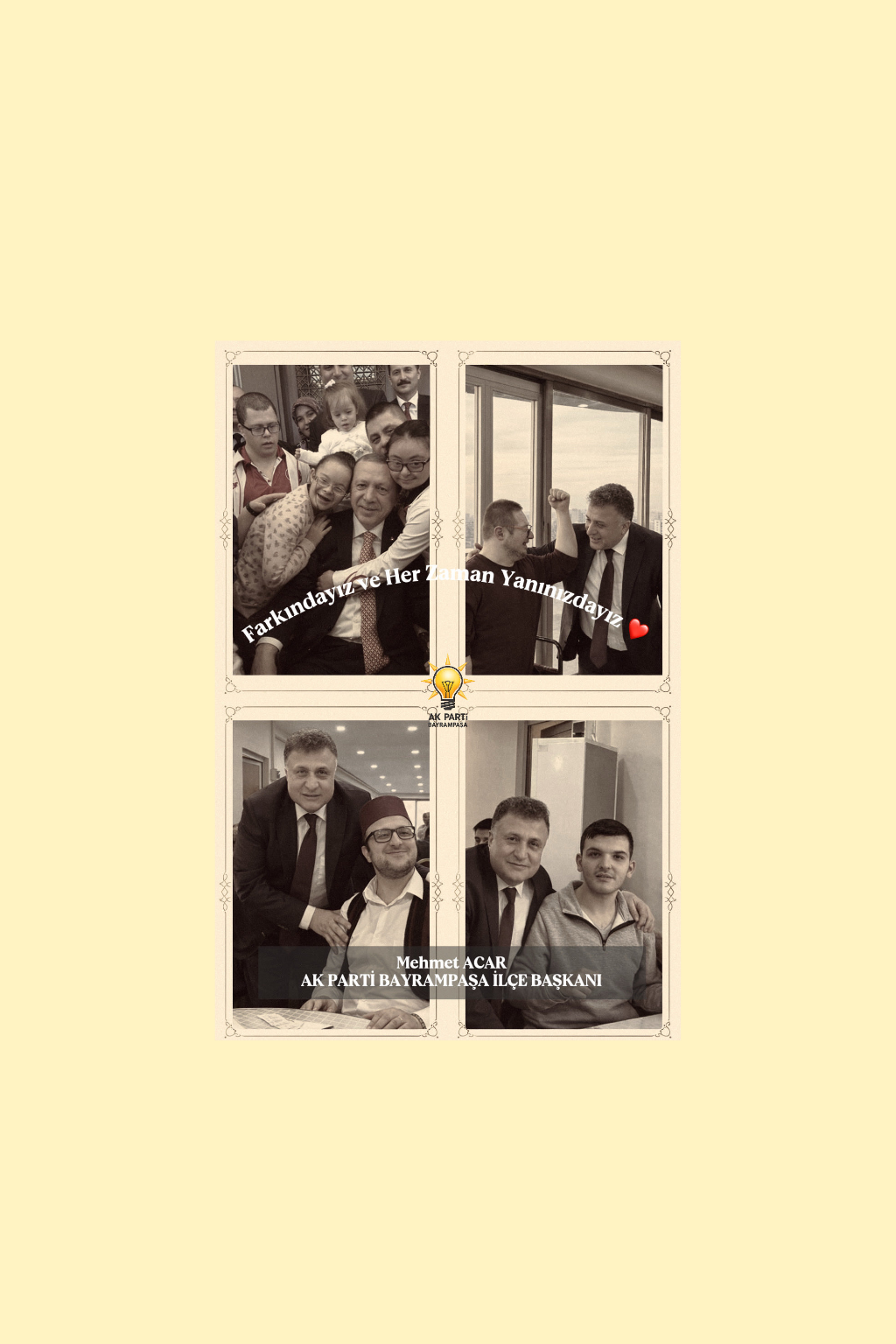 Başkan Acar’dan Down Sendromu Farkındalık Günü Mesajı