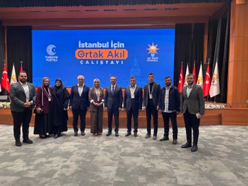 AK Parti İstanbul İl Başkanlığımızda düzenlenen “İstanbul İçin Ortak Akıl Çalıştayı”na katılım sağladık.