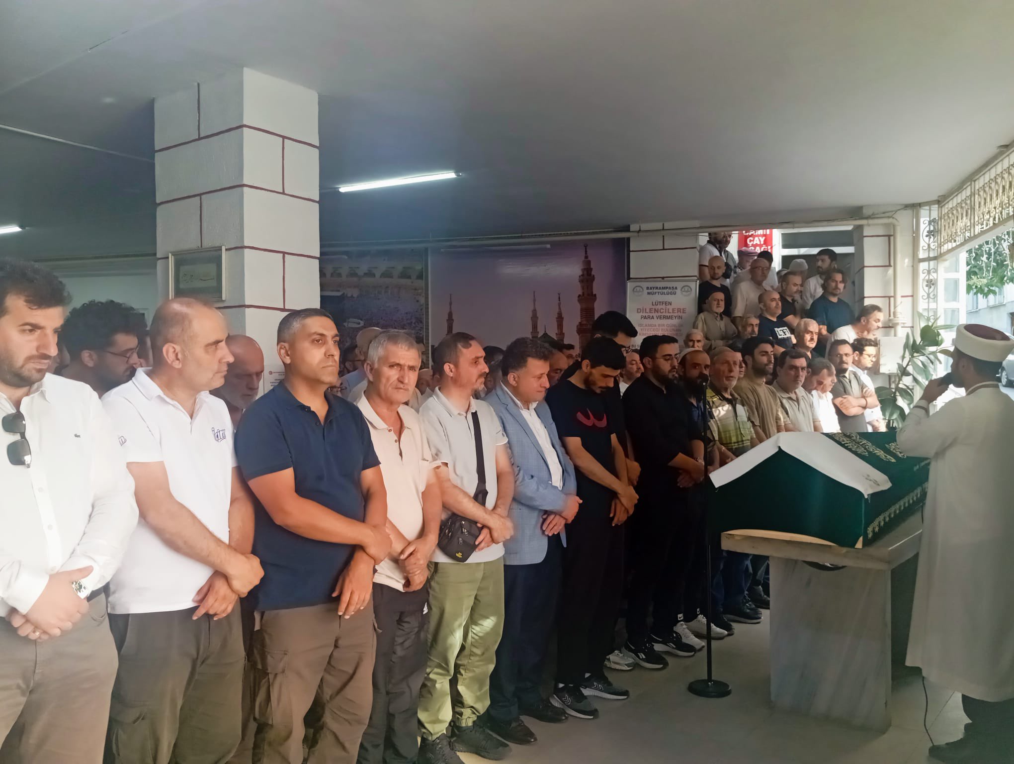 Merhum Mustafa Güneş’in cenazesine katıldık...