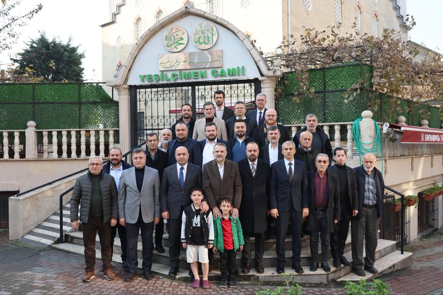 cuma namazı sonrası gönül bağlarımızı güçlendirdik.