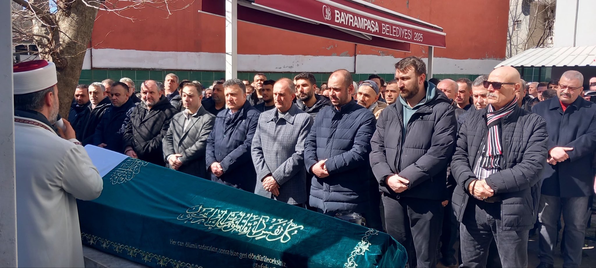 Vatan Mahallesi Yüce Camii Eski Dernek Başkanı Fahrettin Kaya Son Yolculuğuna Uğurlandı