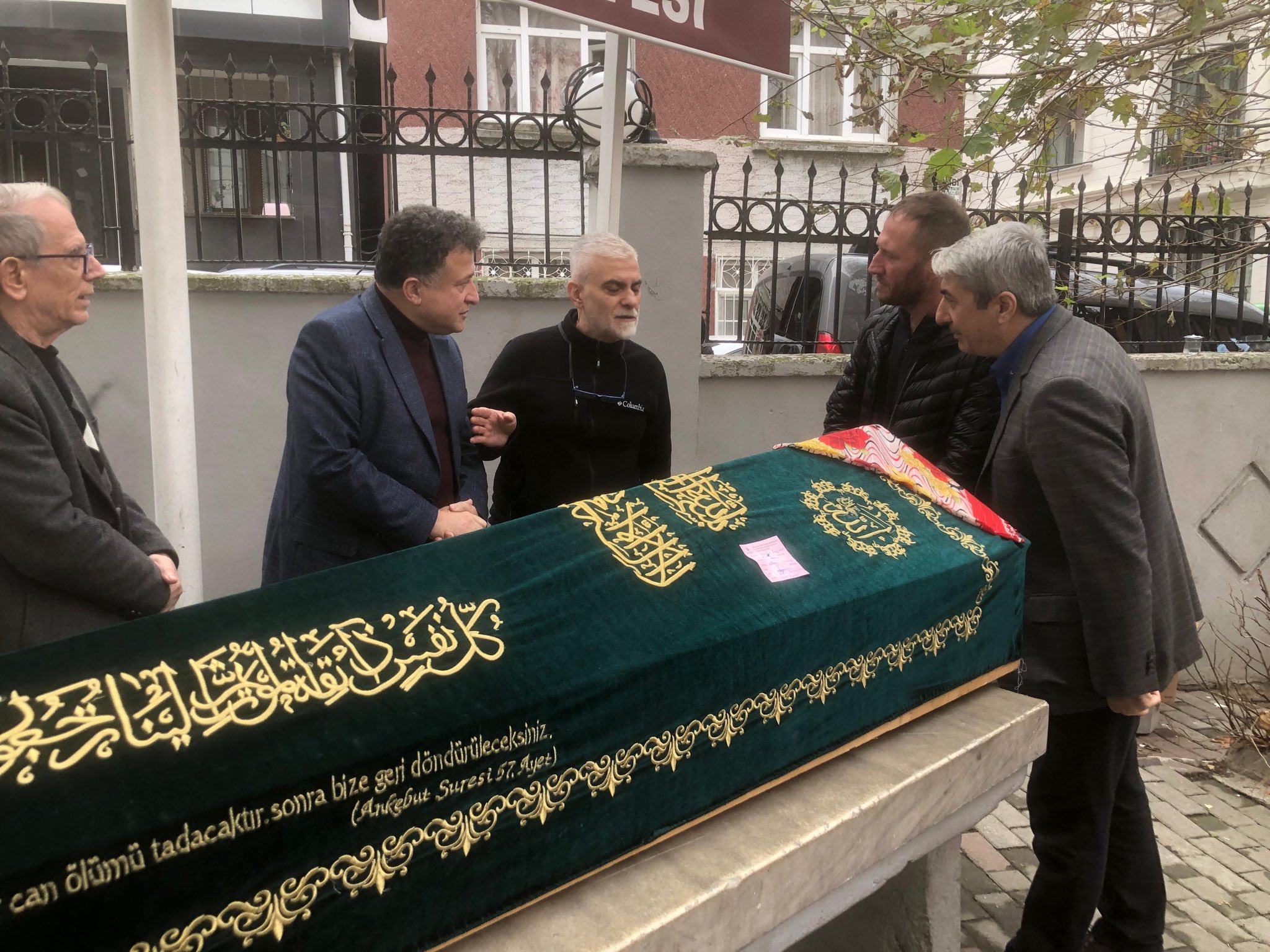 orta mahalle sakinlerimizden şahser şengiderin cenaze merasimine katıldık