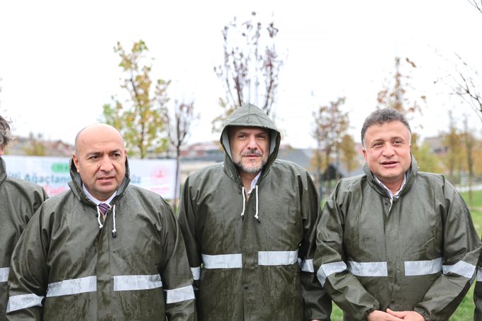 Bugün toprağa dokunduk geleceğe nefes olduk.