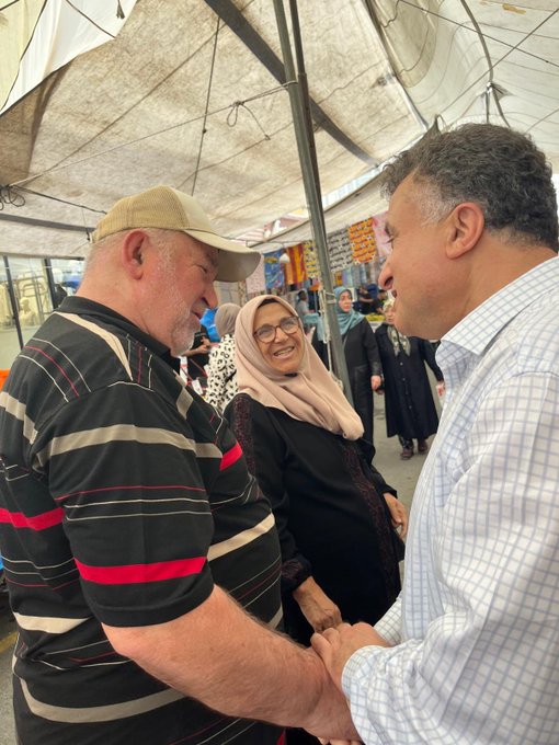 Yıldırım Mahallemizde kurulan Cuma Pazarı’ndayız.