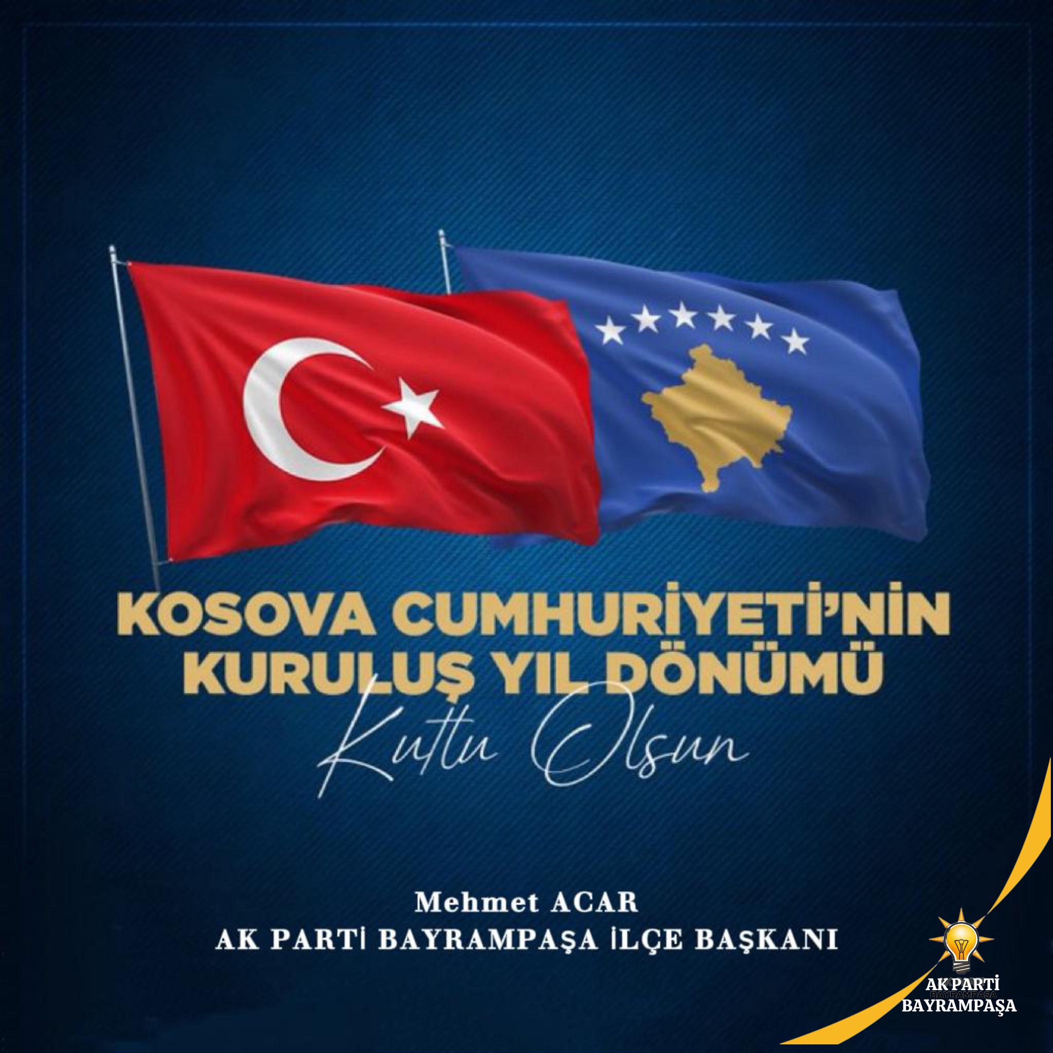 Kosova’nın Bağımsızlık Yıl Dönümüne Anlamlı Kutlama