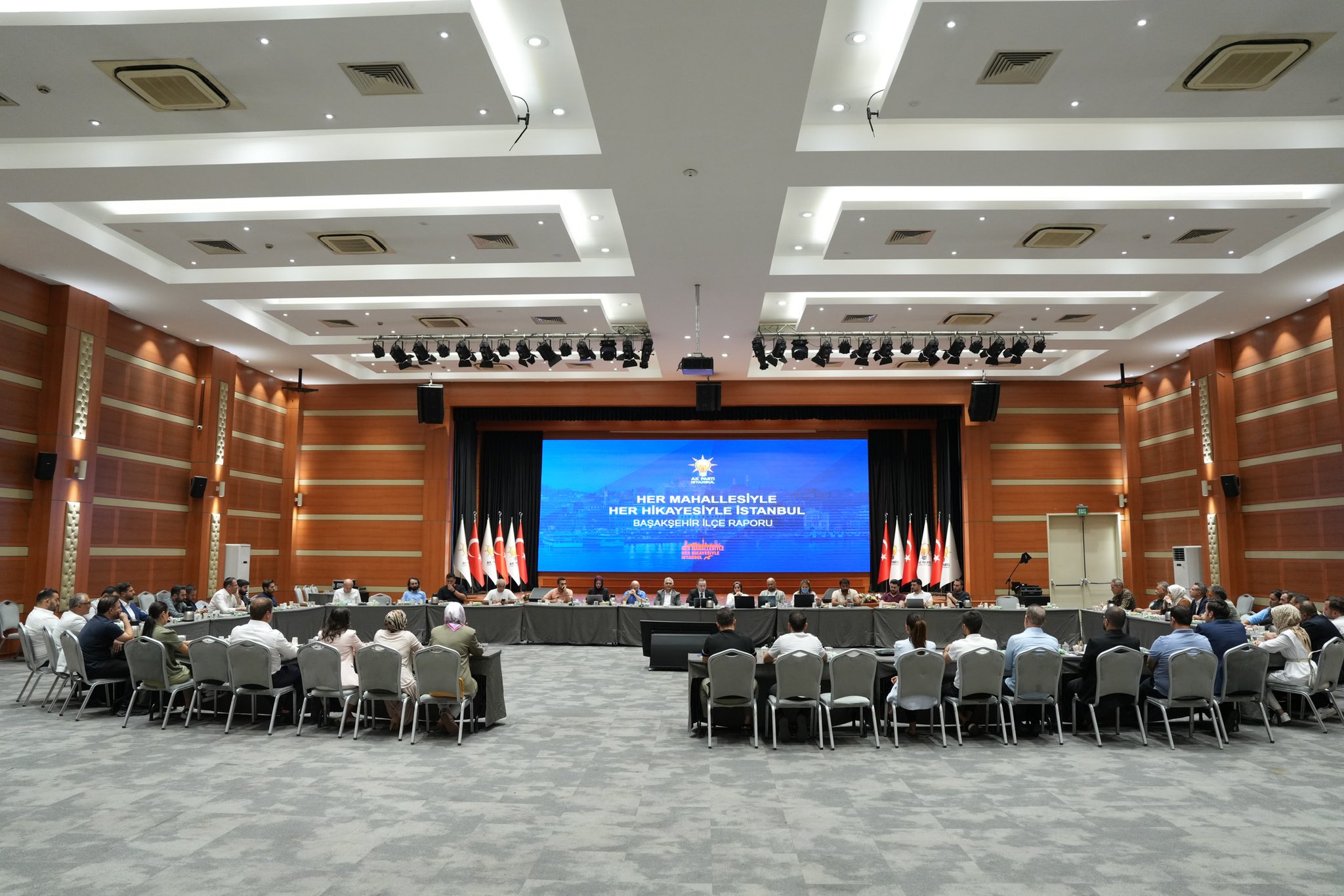 İl Başkanlığımızda Tanıtım ve Medya İlçe Başkanları Toplantısı