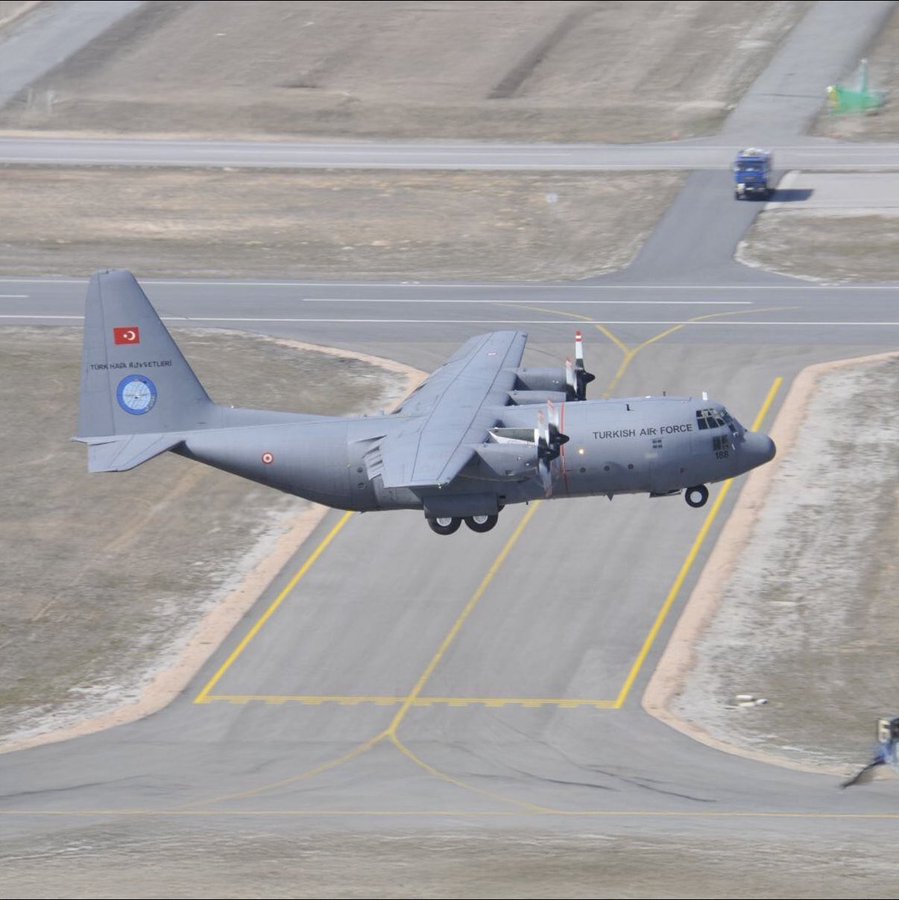 Millî Savunma Bakanlığımıza ait askeri kargo uçağımızın, Gürcistan–Azerbaycan sınırında düştüğü haberi