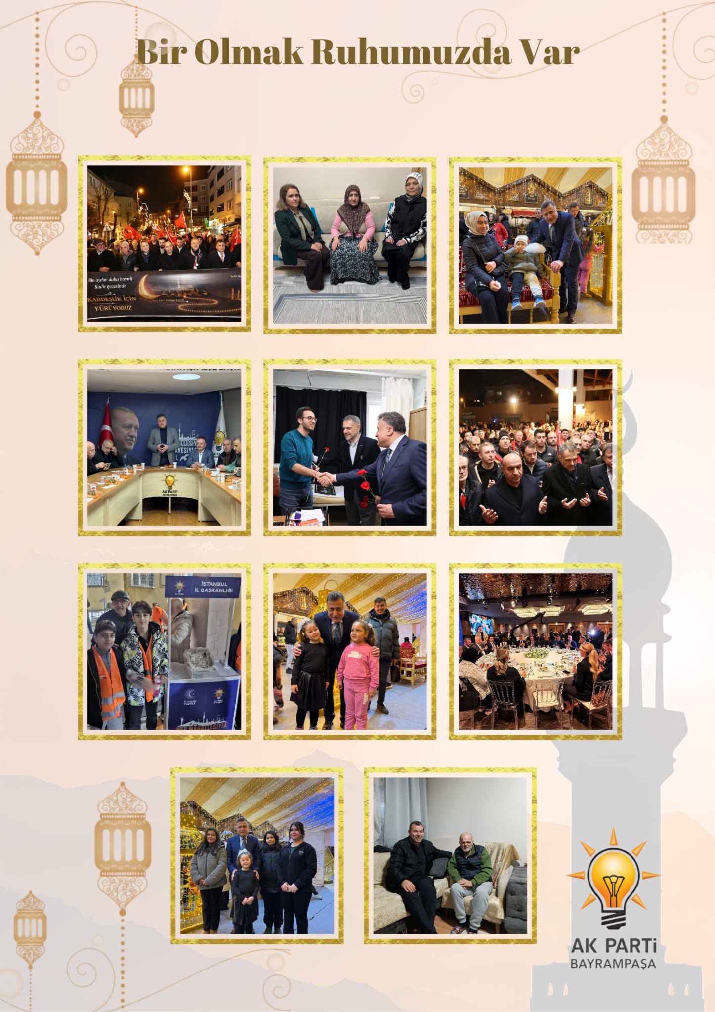 Bayrampaşa’da Ramazan Bereketi: Birlik ve Kardeşlik Güçleniyor