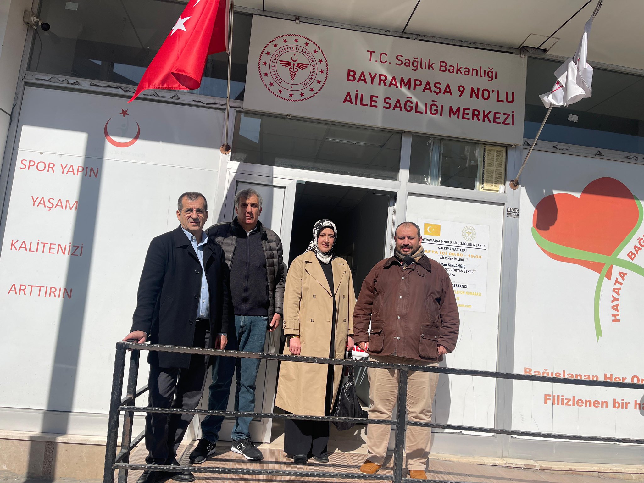 İlçemizde Aile Sağlık Merkezlerinde Tıp Bayramı Ziyareti