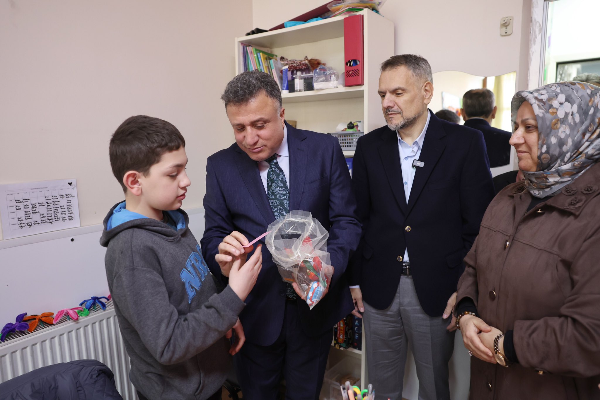 Özel Eğitim Merkezinde Özel Evlatlarla Anlamlı Buluşma