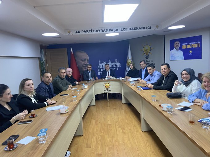 İl Sorumlumuz Sn.  @OsmanCengiz44  ’ın katılımıyla İlçe Başkanlığımızda gerçekleştirdiğimiz Yönetim Kurulu toplantımı