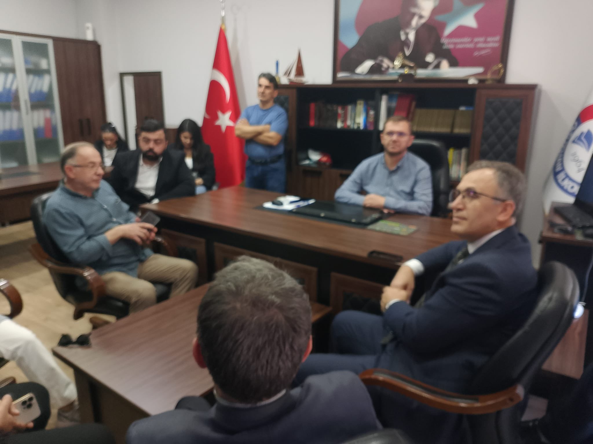 Türkiye Yüzyılı Buluşmaları kapsamında MDK Başkanımız Sn. Mehmet Sarı ile birlikteyiz.