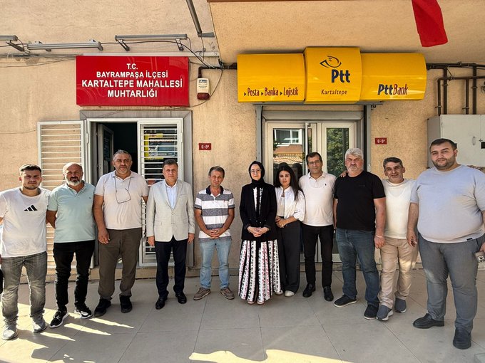 İstanbul Milletvekilimiz Sn. Rabia İlhan’ın katılımıyla Kartaltepe Mahalle Muhtarımız Mustafa Onur ziyaret ettik.