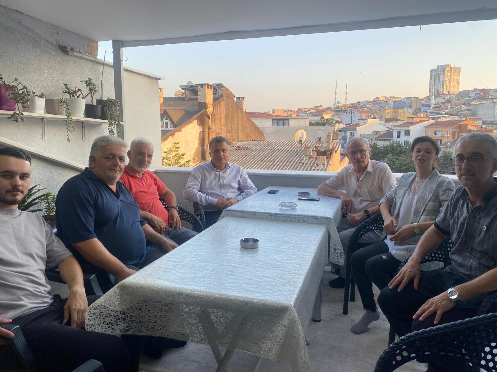 Önder Güler için taziye ziyareti