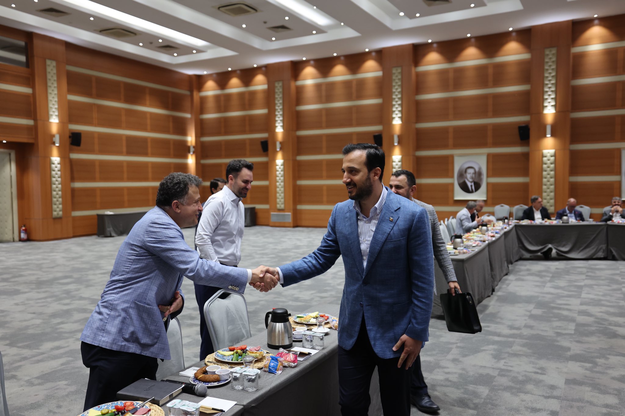 İl Başkanlığımızda düzenlenen İlçe Başkanları Toplantısı