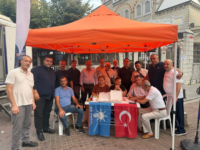 Bugün Ak Nokta standımızla Kartaltepe Mahallemizdeydik.