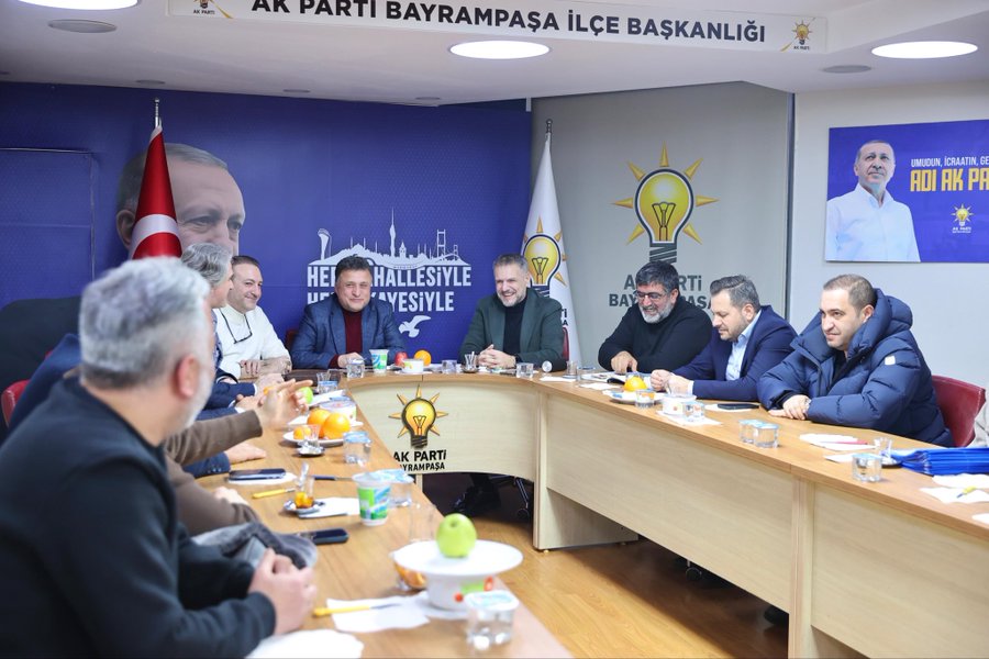 Yeni yılın ilk gününde. Bayrampaşa’nın geleceğini istikrar, birlik ve ortak vizyonla şekillendirmek için buluştuk.