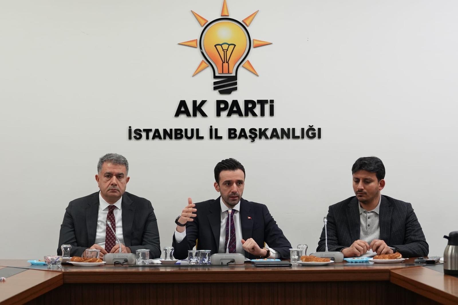 “Güçlü Türkiye” Vizyonuyla Ekonomi İşleri Toplantısı İl Başkanlığımızda Gerçekleştirildi