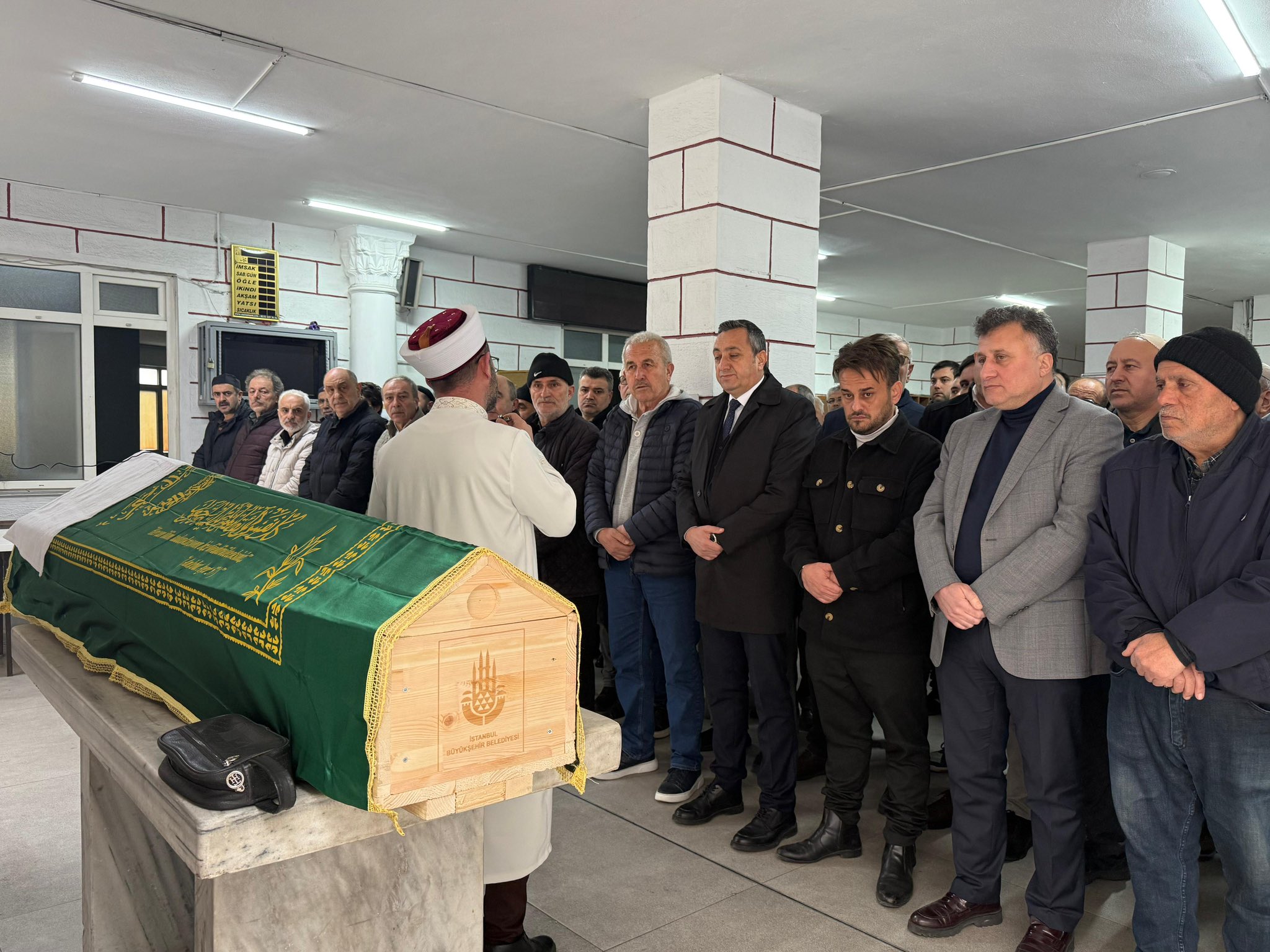 MHP İl Yöneticisi Recep Yavaş’ın Eniştesi Yakup Öcal Son Yolculuğuna Uğurlandı