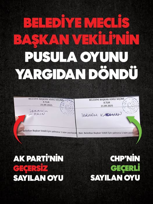 BAYRAMPAŞA'DAKİ USULSÜZ SEÇİM GEÇERSİZ SAYILDI