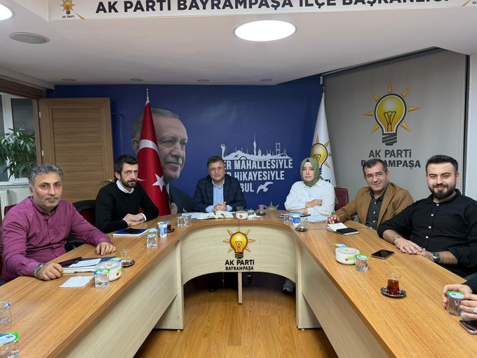 İlçe Başkanlığımızda gerçekleştirdiğimiz haftalık Yürütme ve Yönetim Kurulu toplantımız