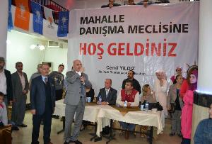 AK Parti Kartaltepe Teşkilatı mahallelilerle buluştu