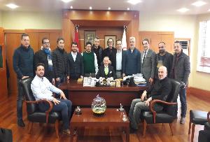 Teşkilat Komisyonumuzda Belediye Başkanımıza Ziyaret